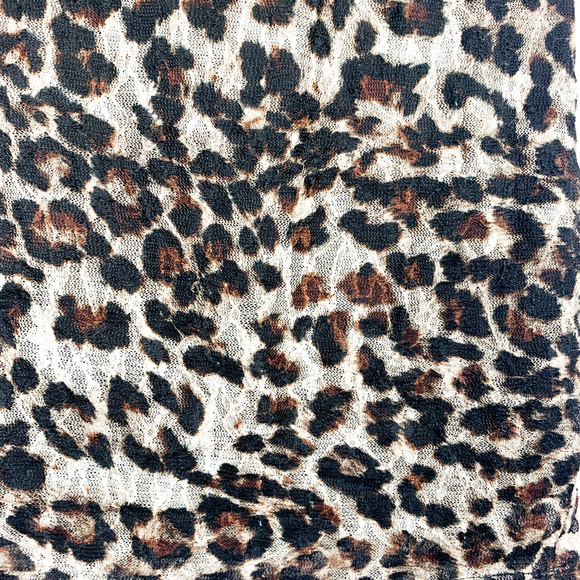 Costa Blanca Cheetah Print Mini Skirt - Picture 5 of 6